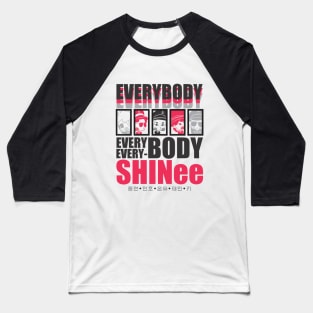 SHINee Chibi Everybody Baseball T-Shirt